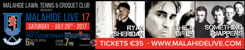 MLTC gig poster designed by thenet.ie